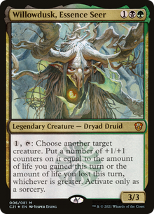 {R} Willowdusk, Essence Seer [Commander 2021][C21 006]