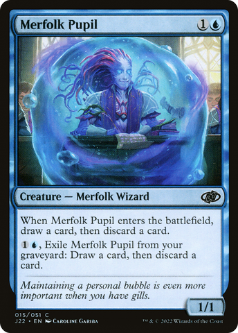 {C} Merfolk Pupil [Jumpstart 2022][J22 015]