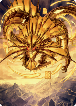 {A} Ao, the Dawn Sky 2 Art Card [Kamigawa: Neon Dynasty Art Series][ANEO 046]