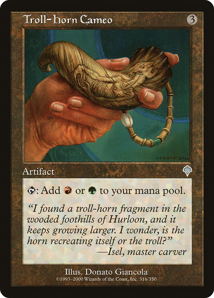 {C} Troll-Horn Cameo [Invasion][INV 316]
