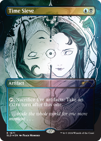{R} Time Sieve (Rainbow Foil) [Secret Lair Drop Series][RBF SLD 1671]