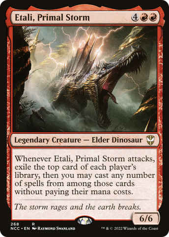 {R} Etali, Primal Storm [Streets of New Capenna Commander][NCC 268]