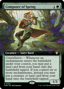 {R} Composer of Spring (Extended Art) [Commander Masters][CMM 769]