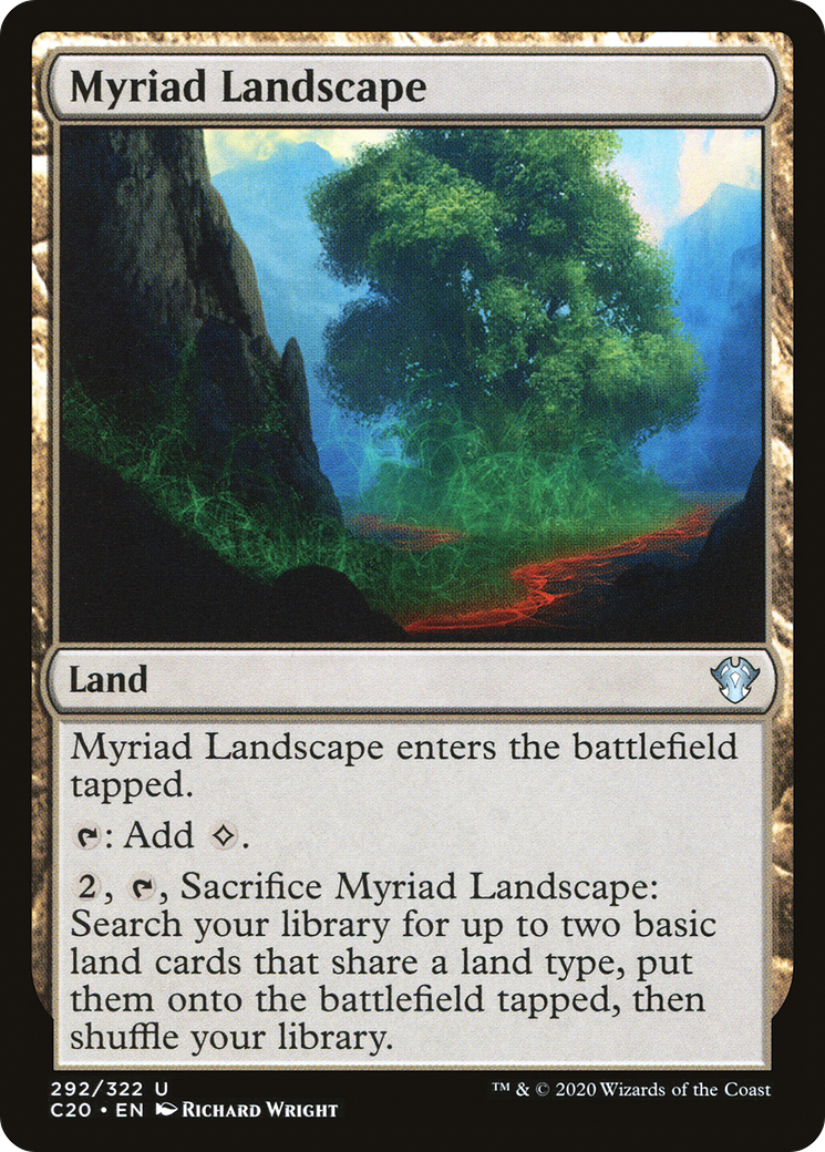 {C} Myriad Landscape [Commander 2020][C20 292]
