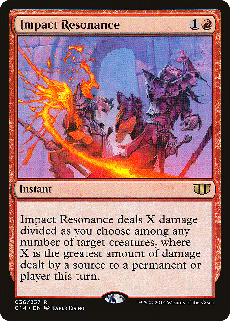 {R} Impact Resonance [Commander 2014][C14 036] - Misty Mountain Games