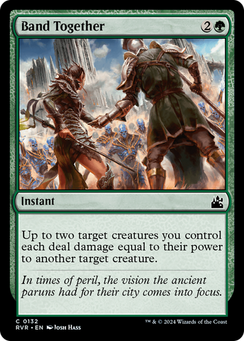 {C} Band Together [Ravnica Remastered][RVR 132]