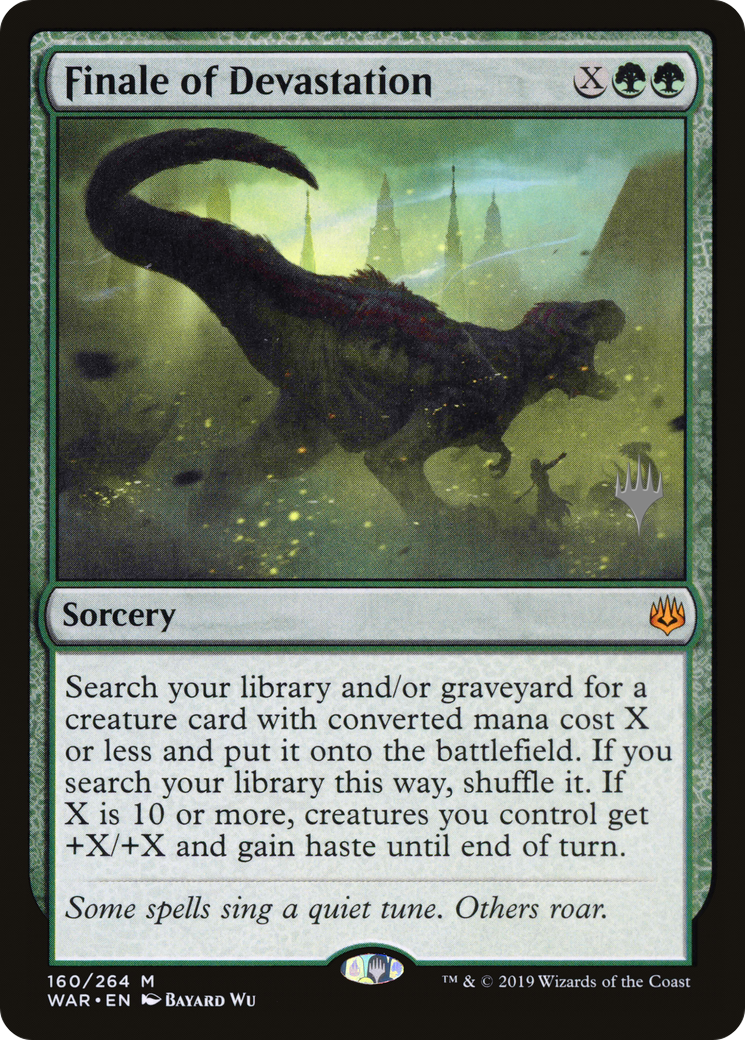{R} Finale of Devastation (Promo Pack) [War of the Spark Promos][PP WAR 160]