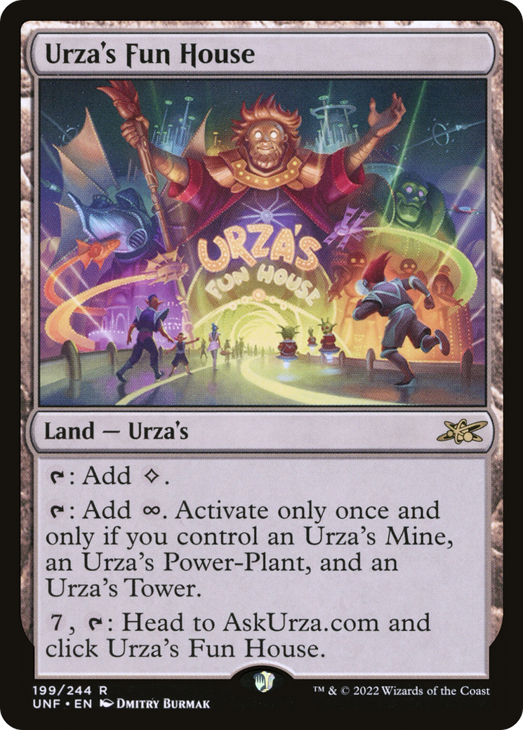 {R} Urza's Fun House [Unfinity][UNF 199]