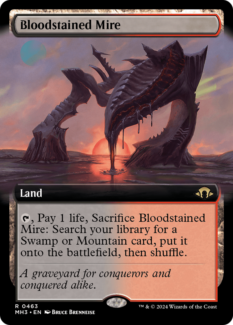 Bloodstained Mire (Extended Art) [Modern Horizons 3]