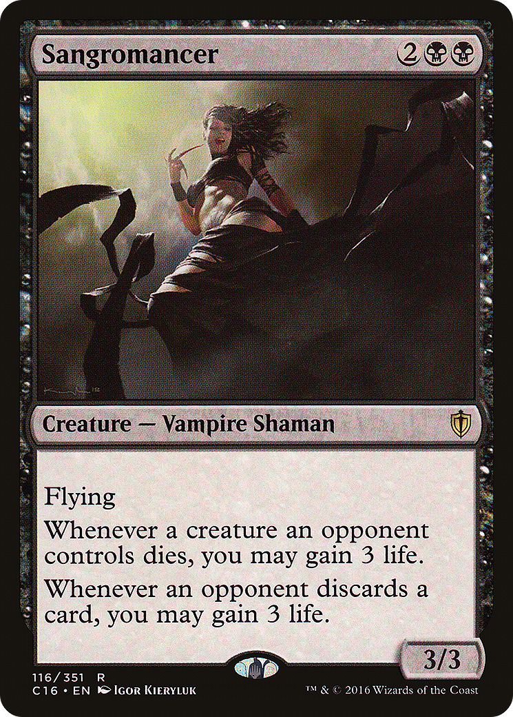 {R} Sangromancer [Commander 2016][C16 116]
