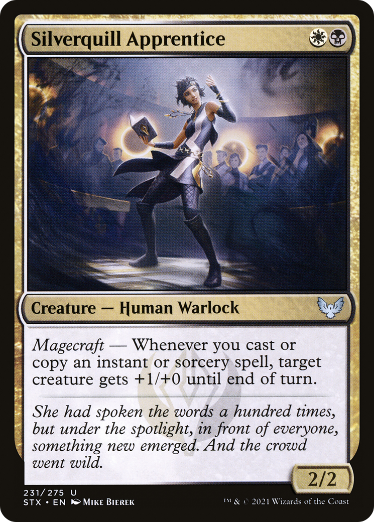 {C} Silverquill Apprentice [Strixhaven: School of Mages][STX 231]
