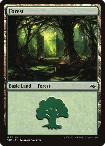 {B}[FRF 185] Forest (185) [Fate Reforged]