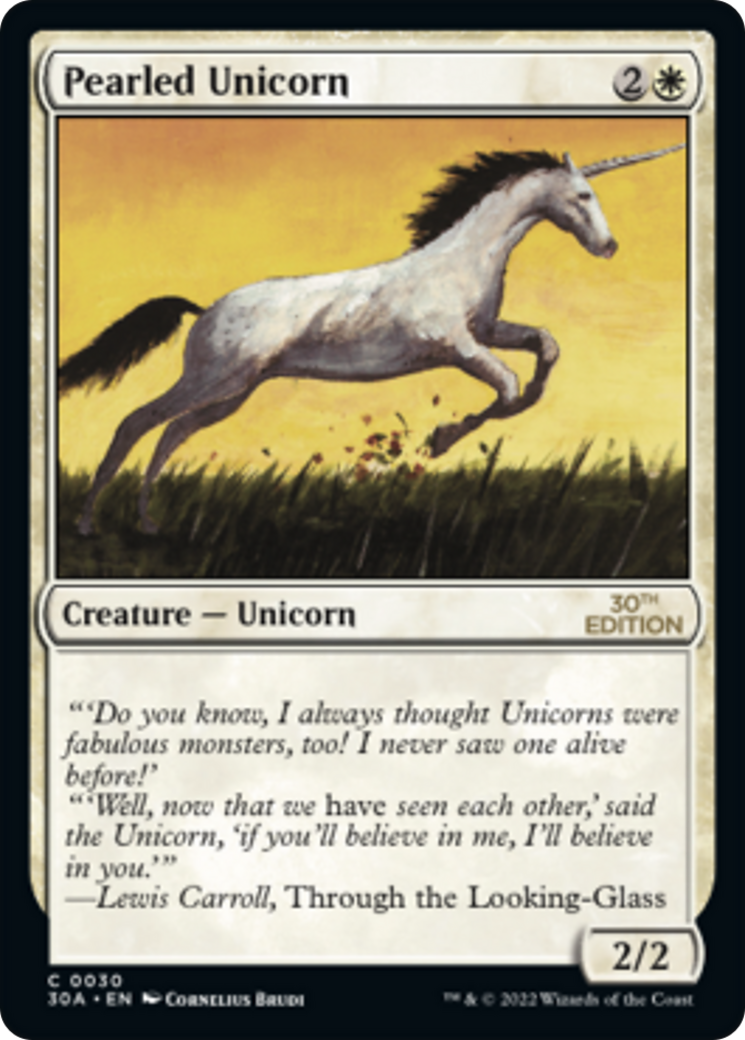 {C} Pearled Unicorn [30th Anniversary Edition][30A 030]