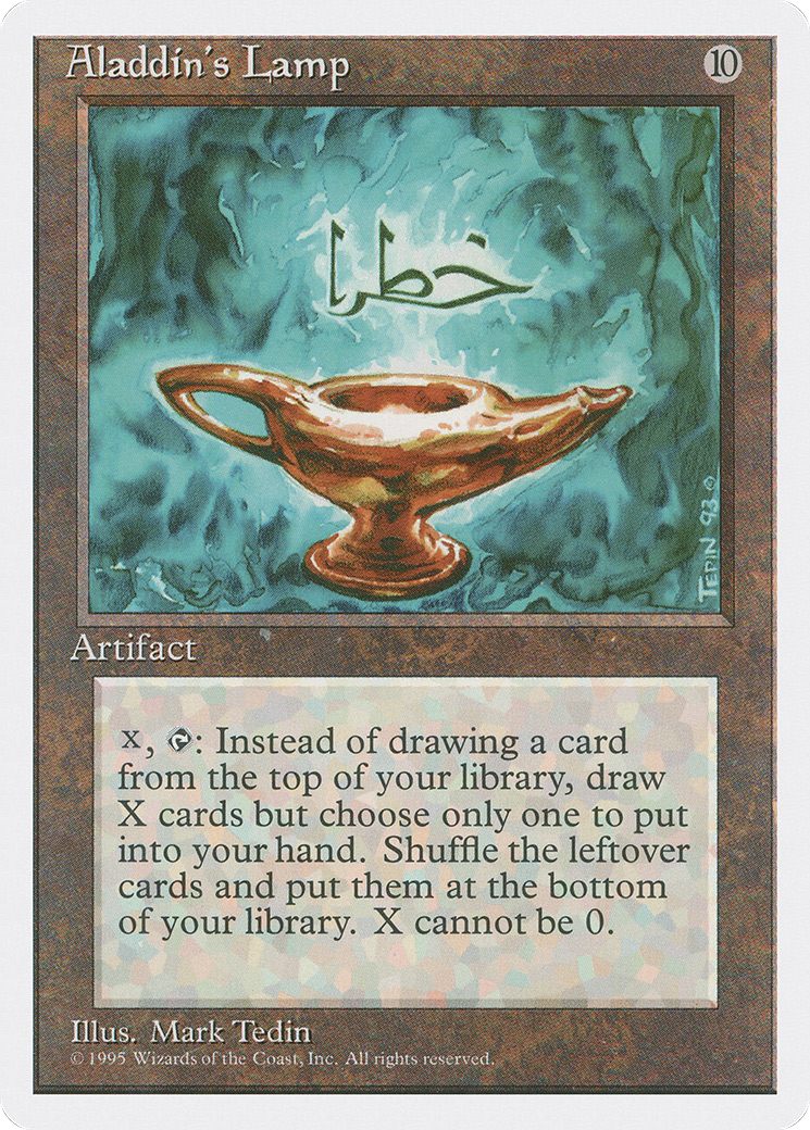{R} Aladdin's Lamp [Fourth Edition][4ED 291] - Misty Mountain Games