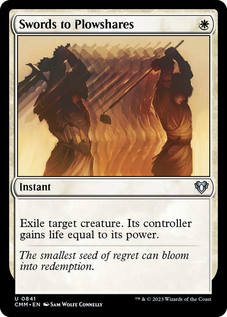 {C} Swords to Plowshares [Commander Masters][CMM 841]