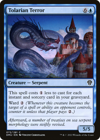 {C} Tolarian Terror [Dominaria United][DMU 072]