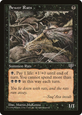 {C} Sewer Rats [Mirage][MIR 139]