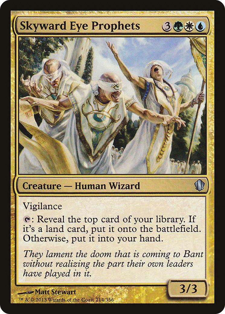 {C} Skyward Eye Prophets [Commander 2013][C13 214]