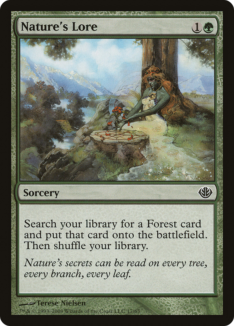 {C} Nature's Lore [Duel Decks: Garruk vs. Liliana][DDD 017]