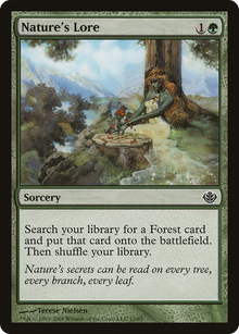 {C} Nature's Lore [Duel Decks: Garruk vs. Liliana][DDD 017]