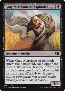 {C} Gray Merchant of Asphodel [Commander 2014][C14 146]