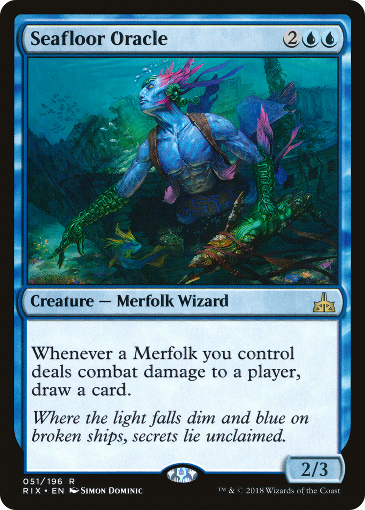 {R} Seafloor Oracle [Rivals of Ixalan][RIX 051] - Misty Mountain Games