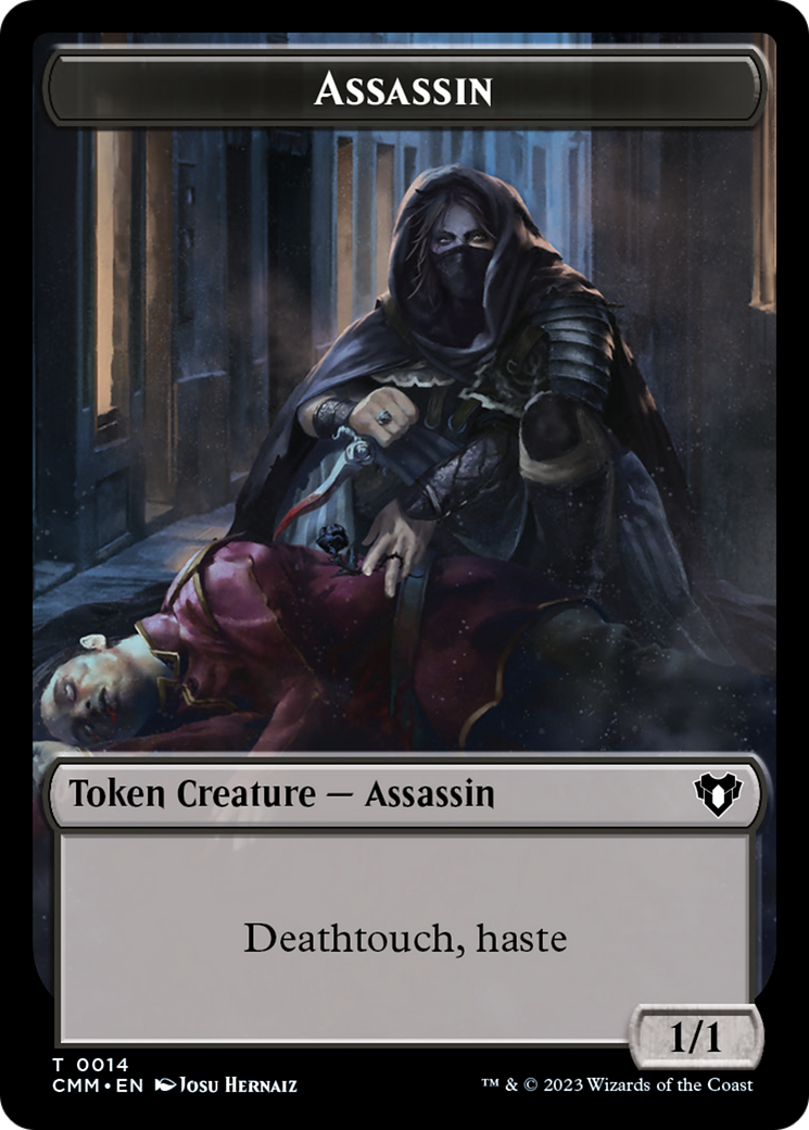 {T} Assassin Token [Commander Masters Tokens][TCMM 014]