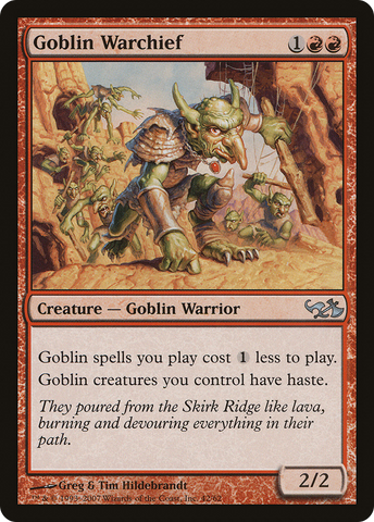 {C} Goblin Warchief [Duel Decks: Elves vs. Goblins][DDA 042]