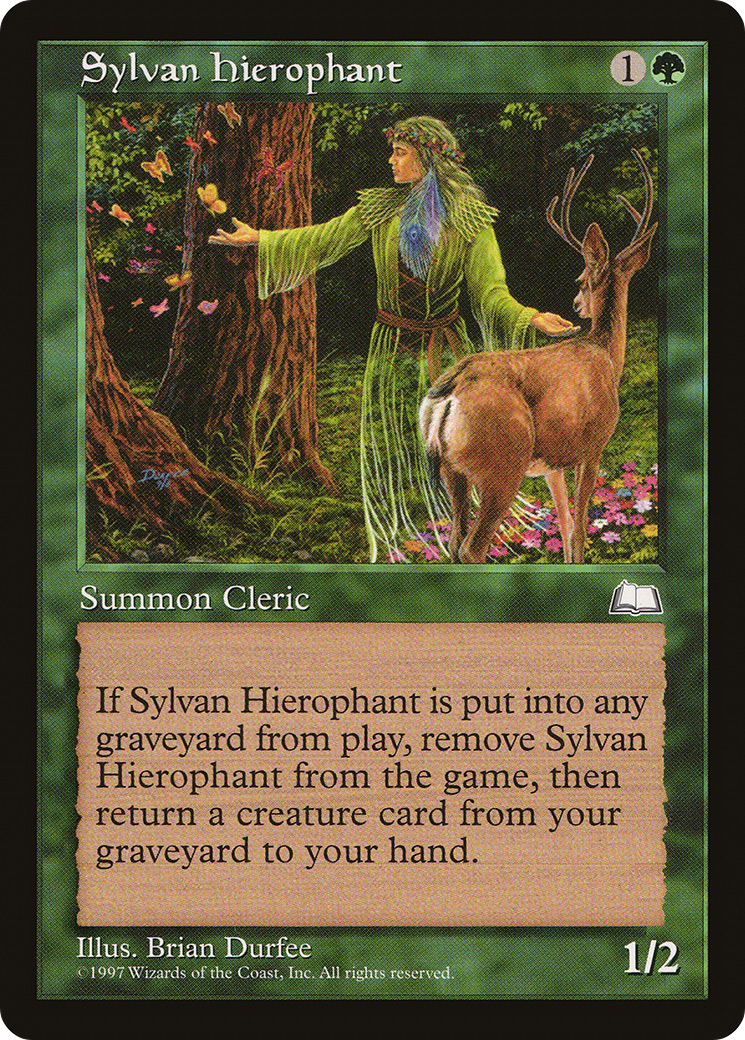 {C} Sylvan Hierophant [Weatherlight][WTH 141]