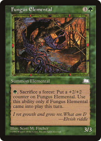 {R} Fungus Elemental [Weatherlight][WTH 128]