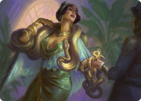 {A} Venom Connoisseur Art Card [Streets of New Capenna Art Series][ASNC 021]