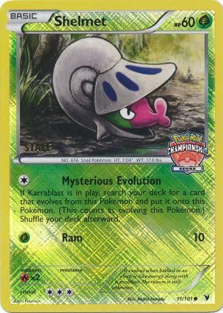[PKM-R] Shelmet (11/101) (Championship Staff Promo) [League & Championship Cards]