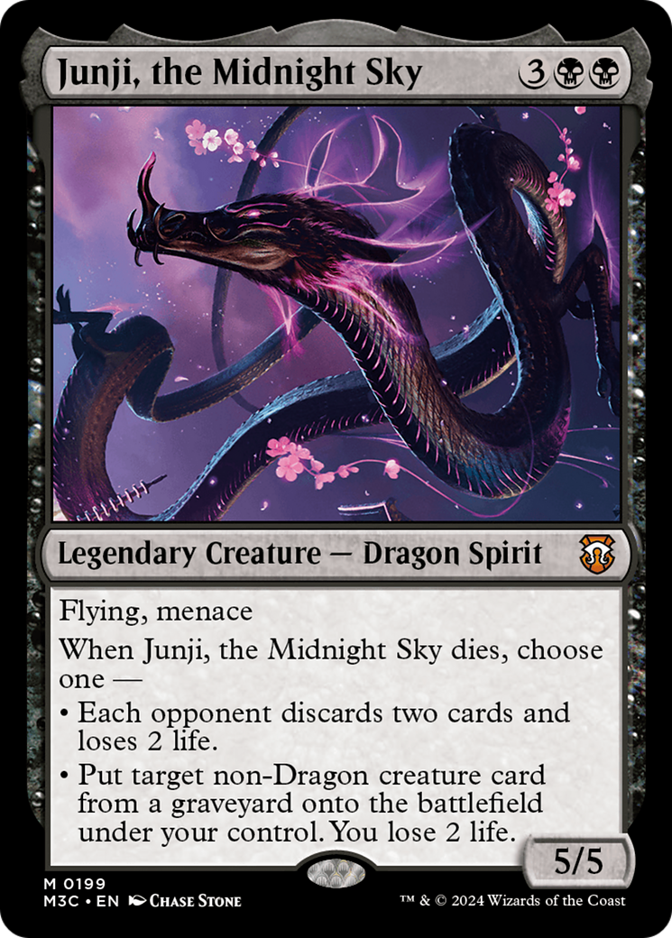 {R} Junji, the Midnight Sky [Modern Horizons 3 Commander][M3C 199]