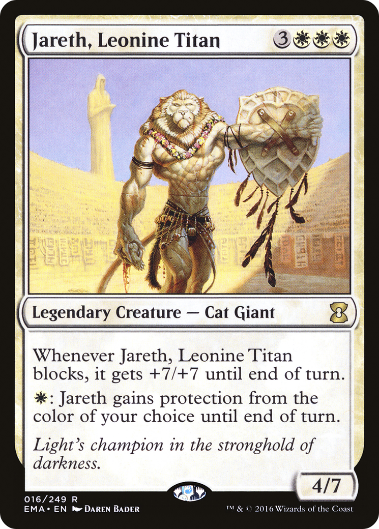 {R} Jareth, Leonine Titan [Eternal Masters][EMA 016] - Misty Mountain Games