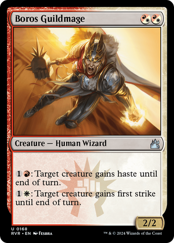 {C} Boros Guildmage [Ravnica Remastered][RVR 168]
