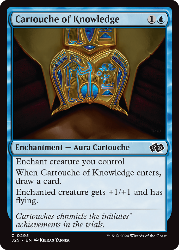 {C} Cartouche of Knowledge [Foundations Jumpstart][J25 295]
