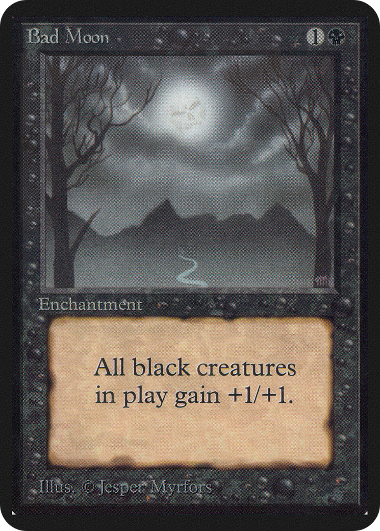 {R} Bad Moon [Alpha Edition][LEA 093]