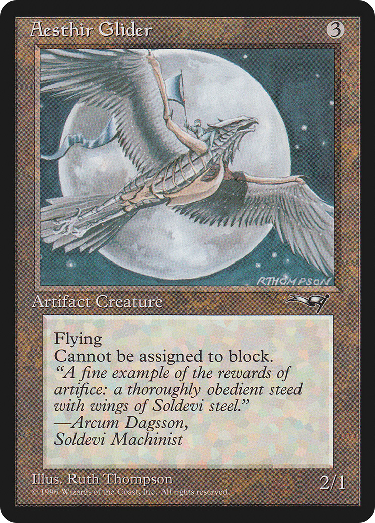 {C} Aesthir Glider (Solo Rider) [Alliances][ALL 116B]