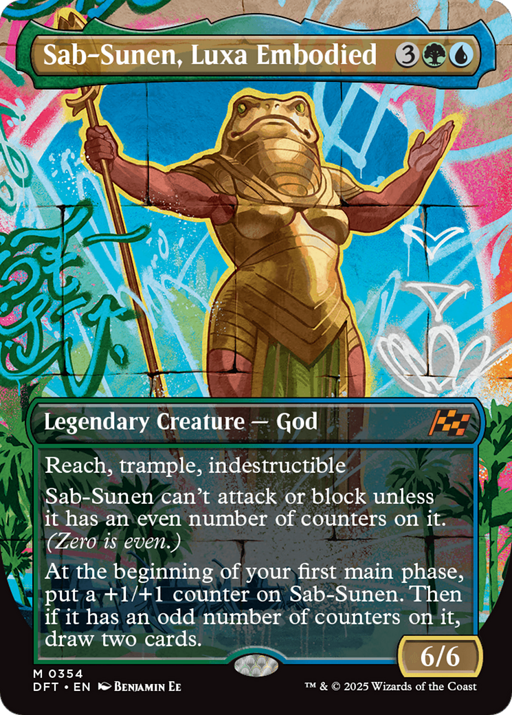 {@R} Sab-Sunen, Luxa Embodied (Borderless) [Aetherdrift][DFT 354]