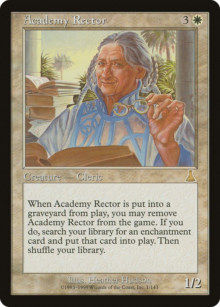 {R} Academy Rector [Urza's Destiny][UDS 001] - Misty Mountain Games
