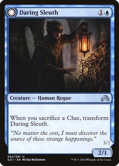 {C} Daring Sleuth // Bearer of Overwhelming Truths [Shadows over Innistrad][SOI 054]
