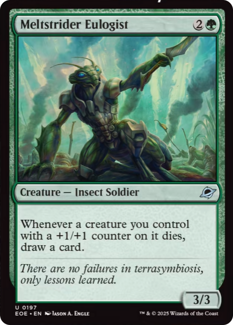 {@@ EOE C} Meltstrider Eulogist [Edge of Eternities][EOE 197]