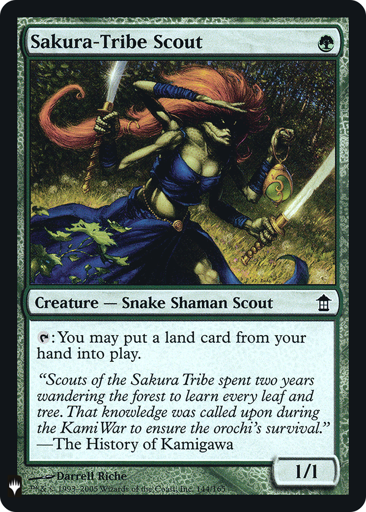 {C} Sakura-Tribe Scout [LIST SOK-144]  Foil