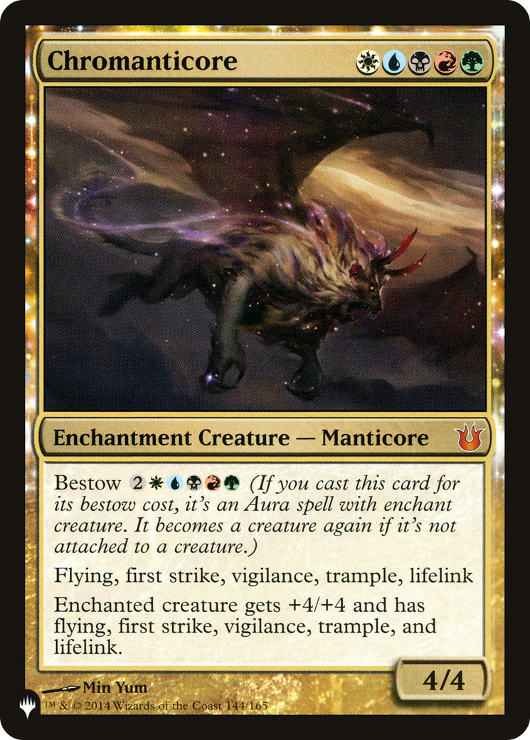 Chromanticore [LIST 144/165] : (enchantment)