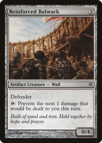 {C} Reinforced Bulwark [Rise of the Eldrazi][ROE 223]