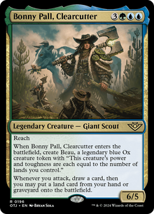 {@R} Bonny Pall, Clearcutter [Outlaws of Thunder Junction][OTJ 196]