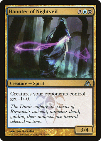 {C} Haunter of Nightveil [Dragon's Maze][DGM 076]