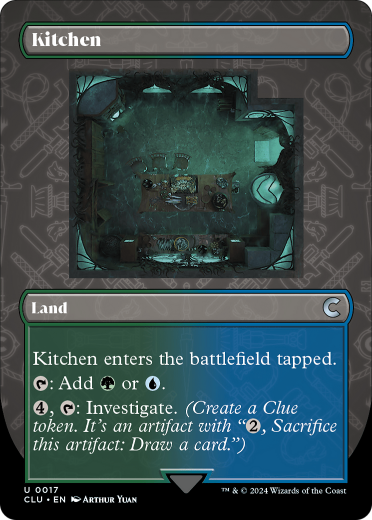{C} Kitchen (Borderless) [Ravnica: Clue Edition][CLU 017]