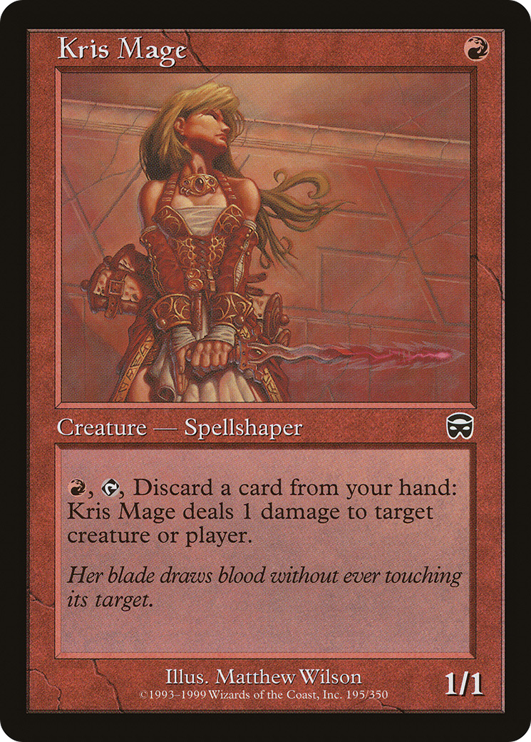 {C} Kris Mage [Mercadian Masques][MMQ 195]