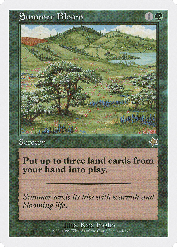 {R} Summer Bloom [Starter 1999][S99 144] - Misty Mountain Games